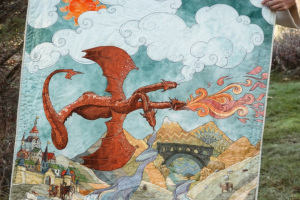 Иллюстрация для детского одеяла