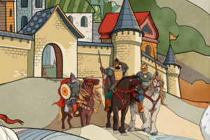 Иллюстрация для детского одеяла