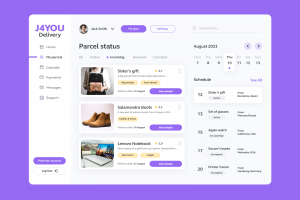 Веб-приложение для доставки посылок
