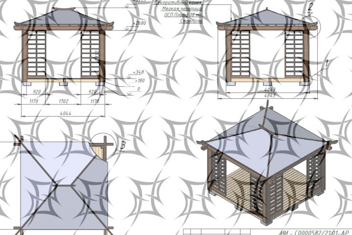 Проектирование беседок - 5686319