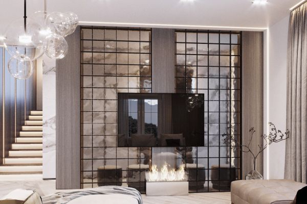 Проект современного дома 160 м² в Подмосковье с продуманной планировкой и световыми сценариями