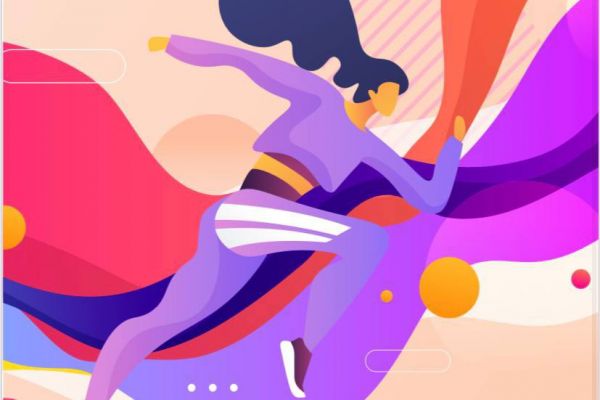 Дизайн листовки для фитнес-клуба