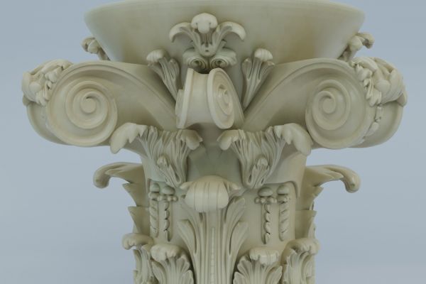 Лепнина капитель сборная