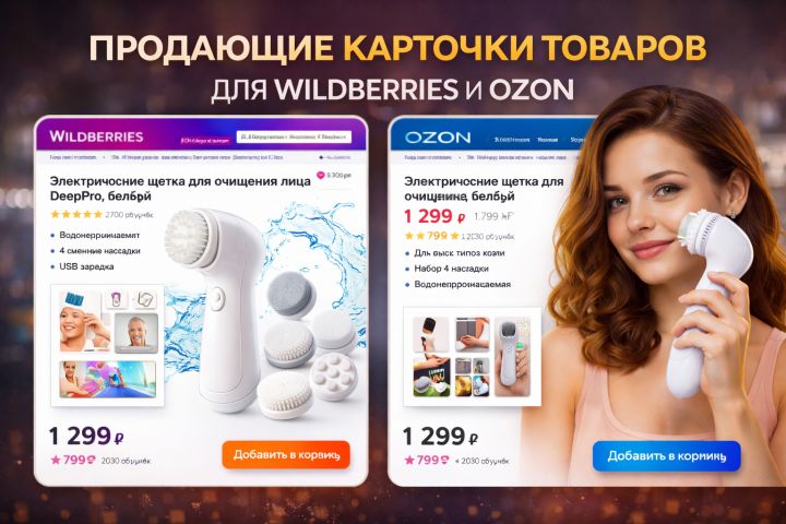 Создам продающую карточку товара для Wildberries и Ozon - 5687129