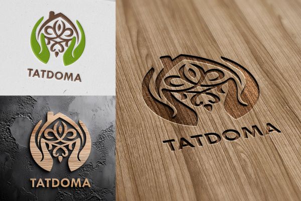 Логотип для строительной компании - TatDoma