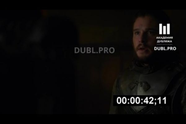 Озвучка Джона Сноу в Игре Престолов