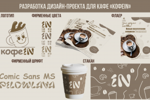 Фирменный стиль для кофейни | identity for cafe