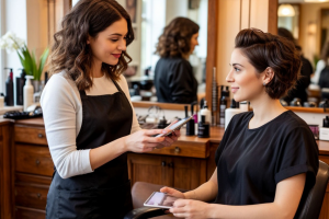 Создание продающего текста для АВИТО (услуги парикмахера с использованием ИИ)