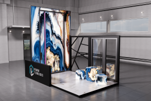 Визуализация выставочного стенда