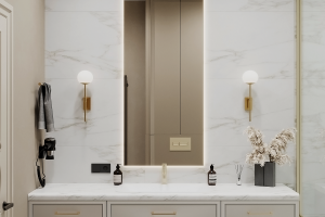 Визуализация санузлов (2-х этажный дом)