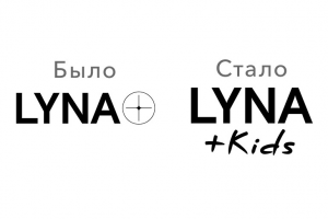 Логотип LYNA +Kids