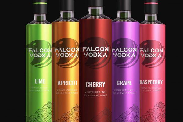 Falcon Vodka - Branding
