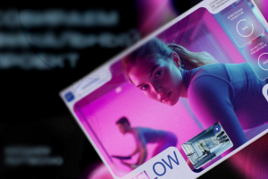 X'FLOW GYM — Главная страница (Hero Section)