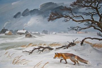 Лиса зимой, не словом больше :)