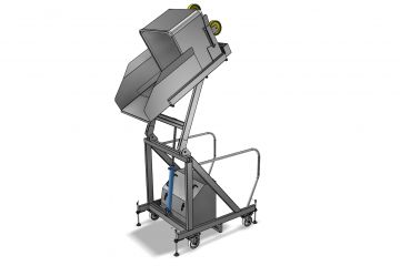 Опрокидыватель гидравлический мбильный Гп=300 кг