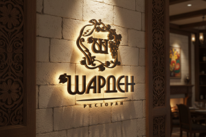 Логотип грузинского ресторана