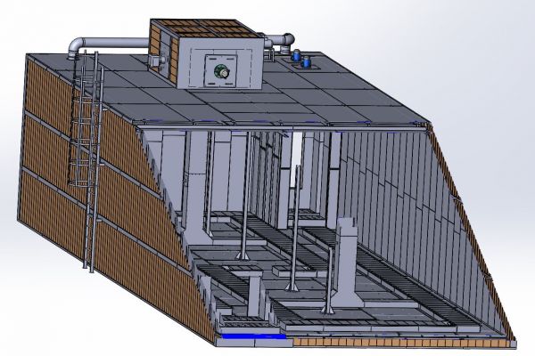 Печь полимеризации