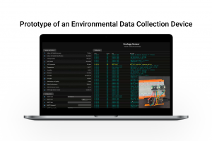 Прототип экологического устройства для сбора данных