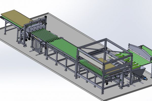 Линия распиловки
