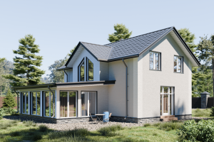 Визуализация загородного дома по проекту