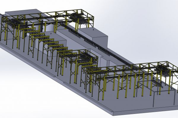 Проект конвейеров для цеха