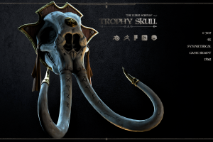 Game-ready модель черепа в фэнтезийном сеттинге для зарубежной компании