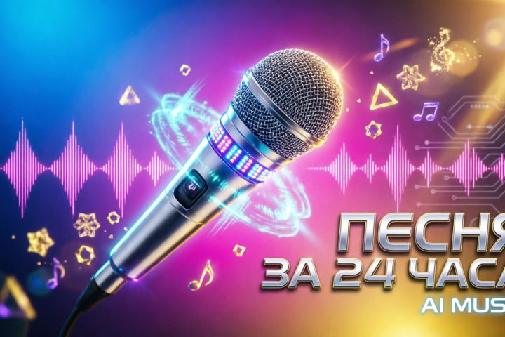 Создам песню под ключ с ИИ: любой жанр, текст и вокал