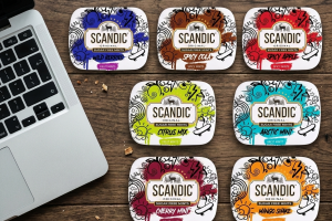 Разработка упаковки для конфет scandic