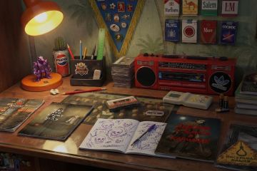 Бытовой продакт плейсмент для хоррор-комикса "Ужасы 90-х"