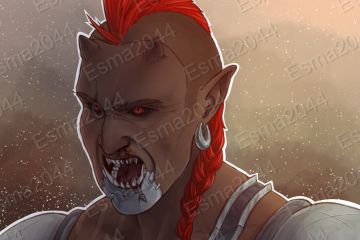 арт по готовому персонажу