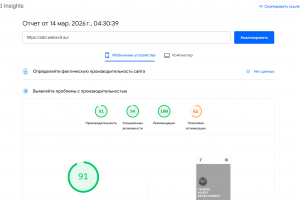Поддержка зеленой зоны пейджспид