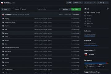 Личный проект