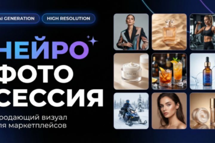 Нейрофотосессия товара: 3 фото для WB и Ozon за день - 5693195