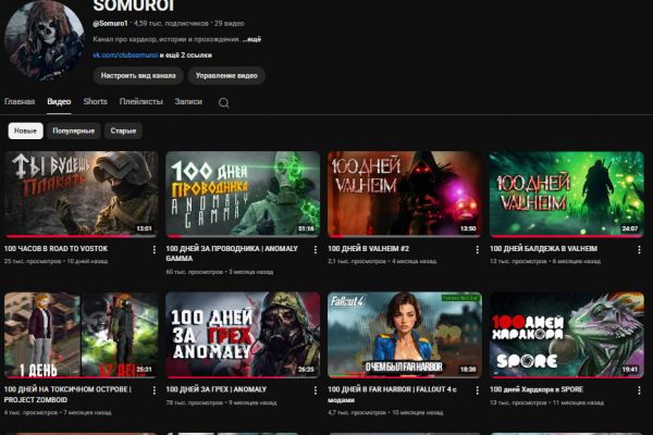 YT канал "Somuroi"