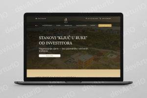 Многоязычный лендинг для агентства недвижимости в Хорватии