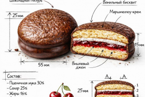 Примеры Инфографики созданные для портфолио