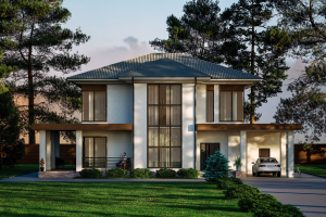 Визуализация частного дома