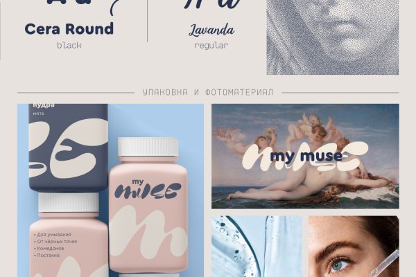 Brand sheet бренд косметики My Muse