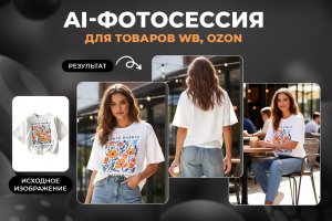 Нейрофотосессия товаров WB, OZON, фотосессия товаров Вайлдберриз, Озон