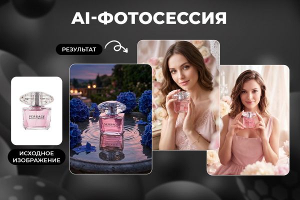 Нейрофотосессия товаров WB, OZON, фотосессия товаров Вайлдберриз, Озон