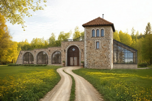 Концептуальный проект свадебной резиденции в итальянском стиле (Московская область)
