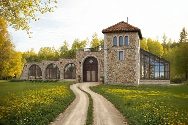 Концептуальный проект свадебной резиденции в итальянском стиле (Московская область)