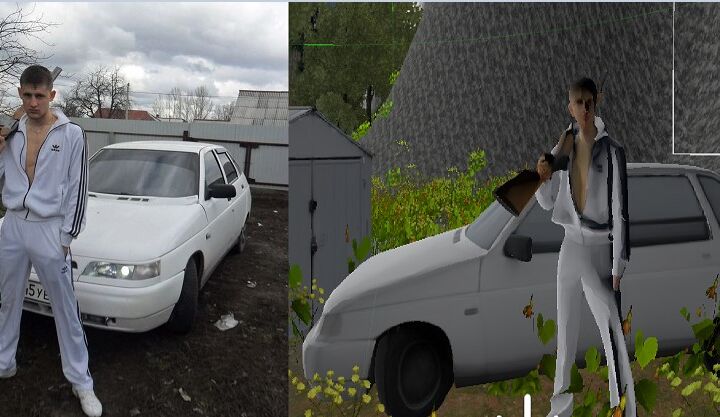 Создание модели 3dsMax / Blender без использования утилит