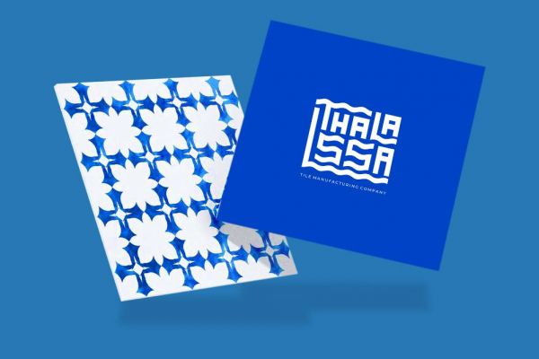 Логотип и фирменный стиль для магазина керамической плитки «Таласcа»