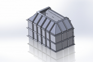 Многоразовая опалубка для постамента