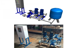 Насосная станция повышения давления (ХВС)