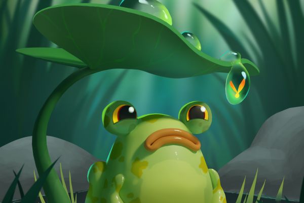 Иллюстрация с использованием 3D-болванки