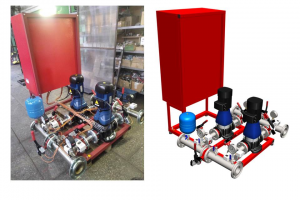 Насосная станция АУПТ (совмещенная)