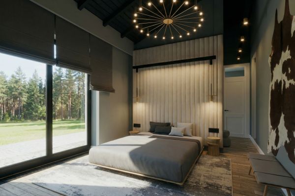 Интерьер дома в Ленинградской области. 2025г.