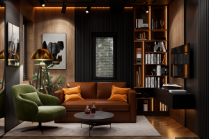 Кабинет индивидуального жилого дома в Вологде